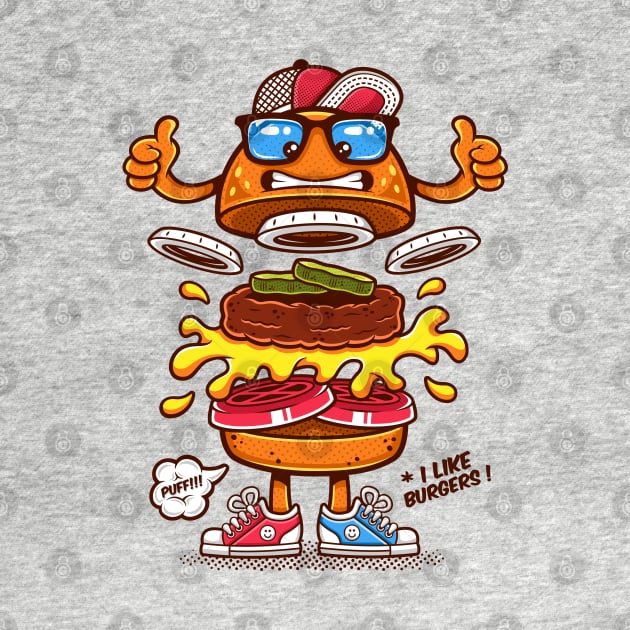 Cool Burger by Squinked